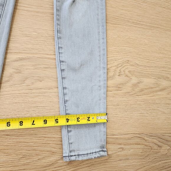 American Eagle Jeans Womens 2 Next Level Stretch Jegging Distressed Denim 27x27 - Picture 9 of 13